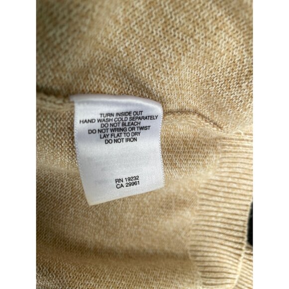 Alfred Dunner Womens 1X Beige Floral Embroidered Short Sleeve Knit Top With Coll - Picture 8 of 9